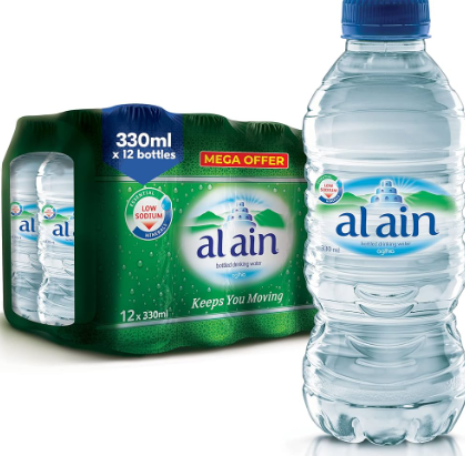 Al Ain Mineral Water (12x330ml) low sodium