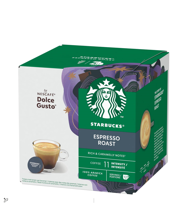 Starbucks Arabica Espresso Coffee Capsules Dark Roast