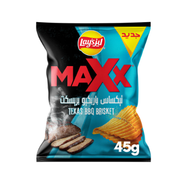 Lay's Maxx Texas BBQ Brisket Potato Chips
