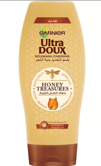 Garnier Ultra Doux Replenishing Conditioner with Honey Treasures for Fragile & Damaged Hair