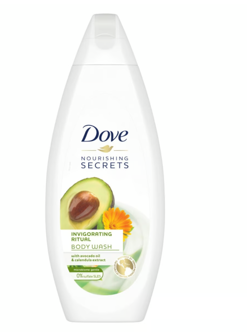 Dove Nourishing Secrets Invigorating Ritual Body Wash with Avocado Oil & Calendula Extract 250ml