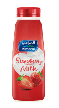 Almarai Full Fat Milk Strawberry Flavor 360ml