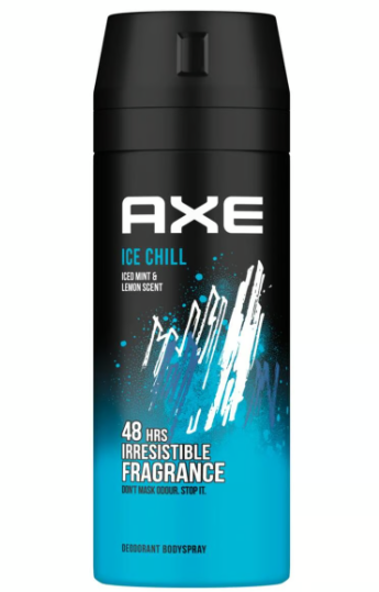 Axe Ice Chill 48H Deodorant Spray Iced Mint & Lemon Scent for Men