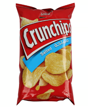 Lorenz Crunchips Salted Potato Chips - preservatives free