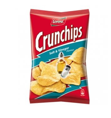 Lorenz Crunchips Salt & Vinegar Potato Chips