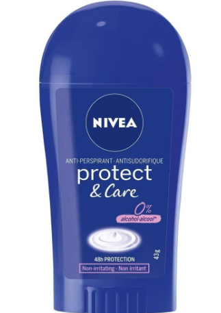 Nivea Protect & Care Deodorant Stick for Women - alcohol free