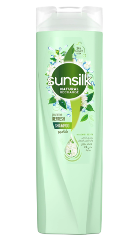 Sunsilk Natural Recharge Shampoo with Jasmine & Green Tea