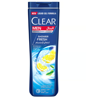 Clear Men Anti-Dandruff Shampoo with Green Tea & Citrus Essence