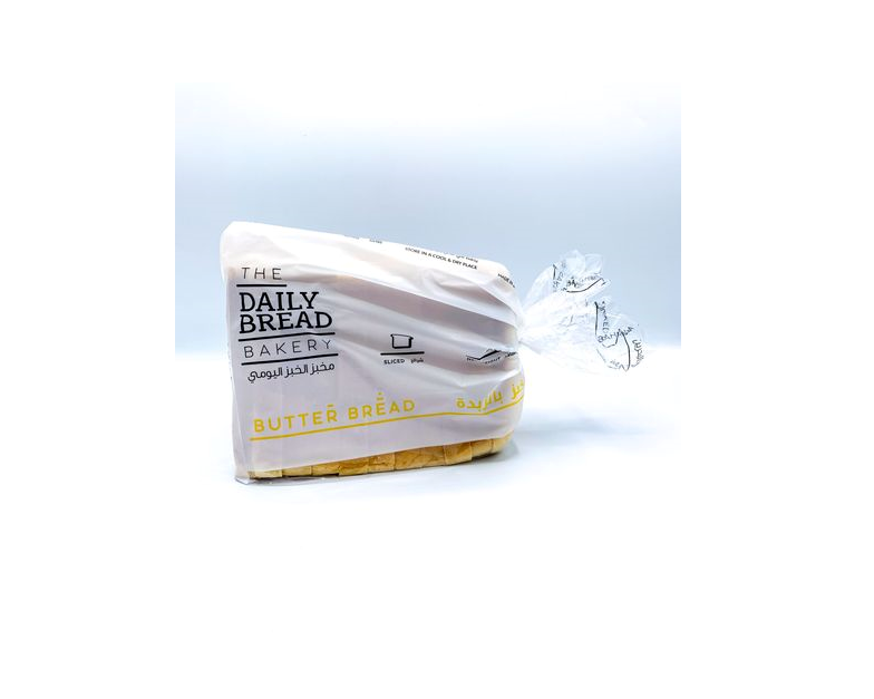  (B) The Daily Bread Bakery Sliced White Butter Bread