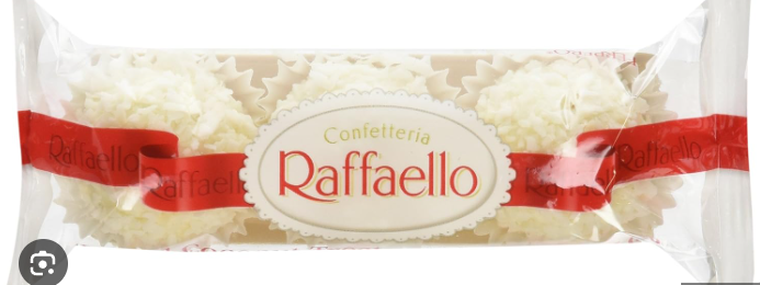 Raffaello White Chocolate Balls (3 Pieces) 30GM