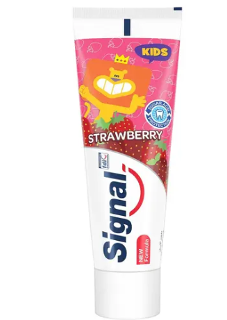 Signal Kids Toothpaste Strawberry Flavor (Up To 6 Years)