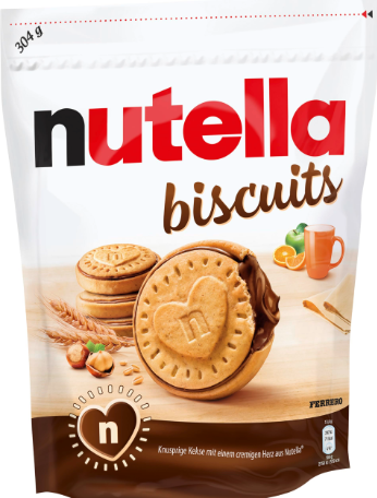 Nutella Ferrero Biscuits (22 Pieces)
