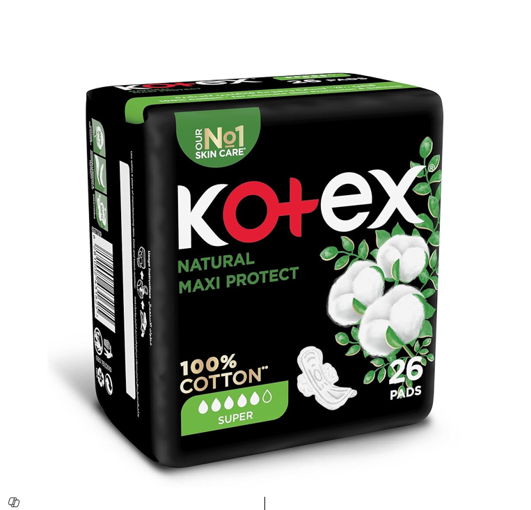 Kotex Maxi Protect Super Pads for Heavy Flow with Wings-218452
