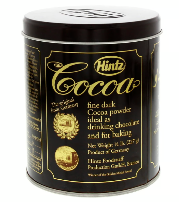 Hintz Dark Cocoa Powder for Drinking & Baking 227GM