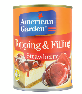 American Garden Strawberry Topping & Filling - artificial flavors free
