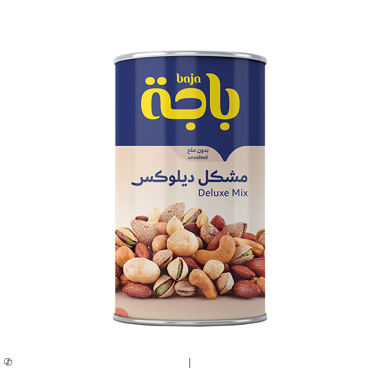 Baja Deluxe Unsalted Roasted Mixed Nuts 450g