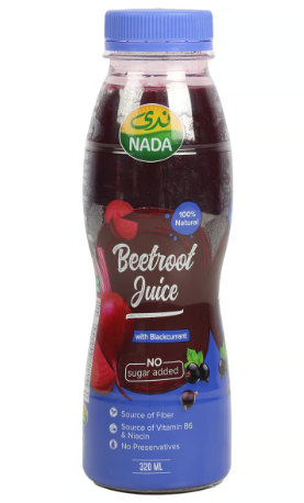 Nada Long Life Beetroot Juice with Blackcurrant - preservatives free, no added sugar