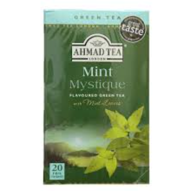 Ahmad Tea Mint Mystique Green Tea Bags with Mint Leaves 20*S