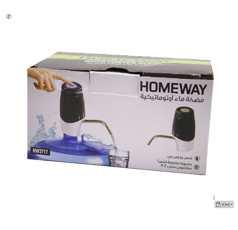 Homeway Electric Water Pump - Black, HW3717
