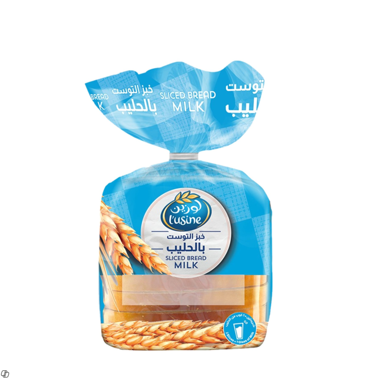 L'usine Sliced Milk Bread 275g