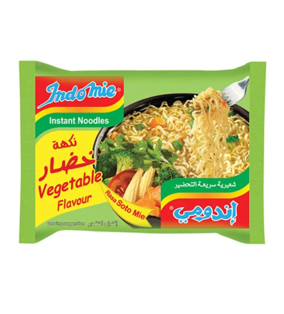 Indomie Instant Noodles Vegetable Flavor 75GM