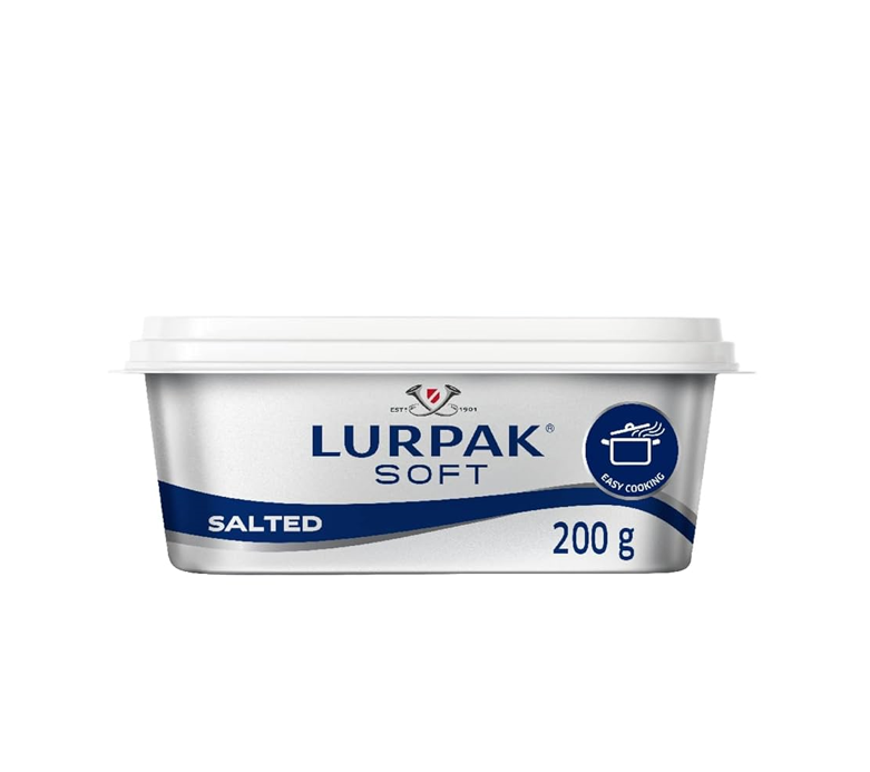 Lurpak Soft Salted Butter 200gm