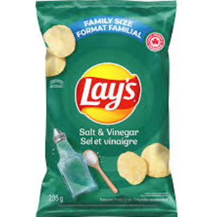 Lay's Salt & Vinegar Potato Chips222