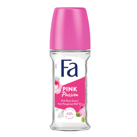 Fa Pink Passion 48H Antitranspirant Roll-On Deodorant for Women 50ml