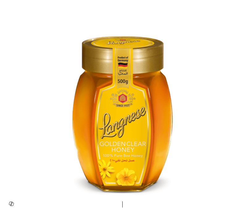 Langnese Pure Bee Honey Golden Clear