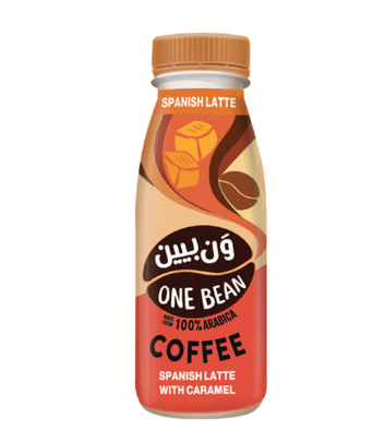 Almarai One Bean Spanish Arabica Iced Coffee Latte With Caramel