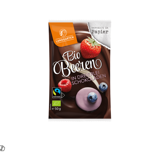 Landgarten Organic Berry & Chocolate Mix 50GM