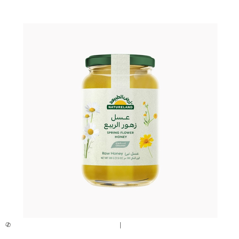 Natureland Organic Spring Flower Honey 500G