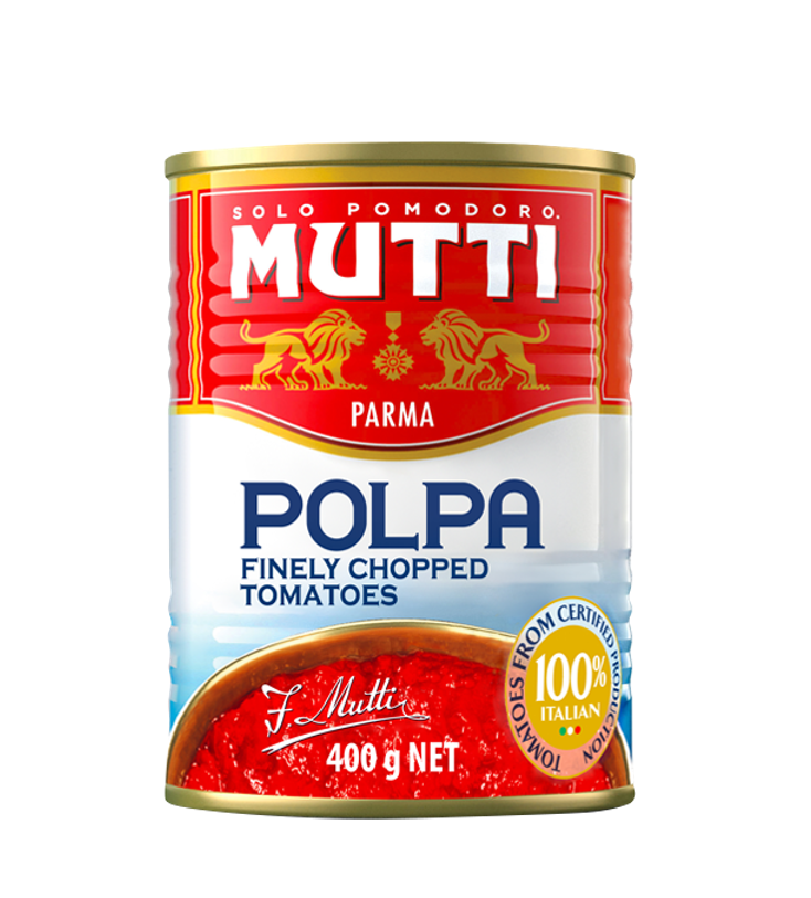 Mutti Polpa Finely Chopped Tomatoes 400gm