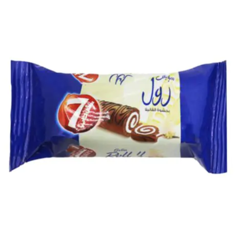 7 Days Swiss Rolls Filled with Vanilla Cream-pckt