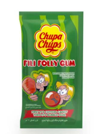 Chupa Chups Big Babol Filifolly Cotton Candy Bubblegum Watermelon Flavor