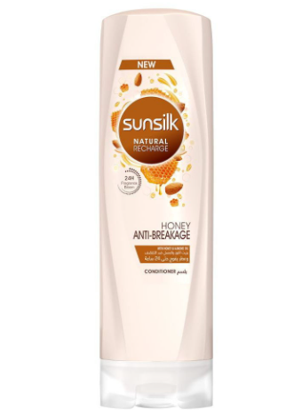 Sunsilk Natural Recharge Anti Breakage Hair Conditioner with Honey & Almond Oil 350ml
