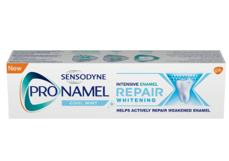 Sensodyne Pronamel Intensive Enamel Repair Whitening Toothpaste Cool Mint Flavor