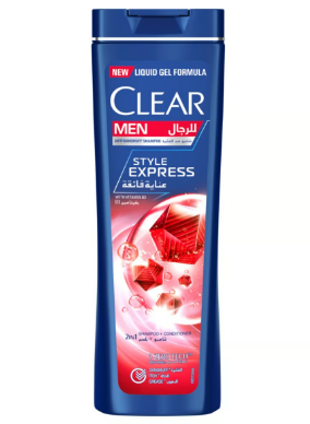Clear Men Style Express 2in1 Anti-Dandruff Shampoo & Conditioner