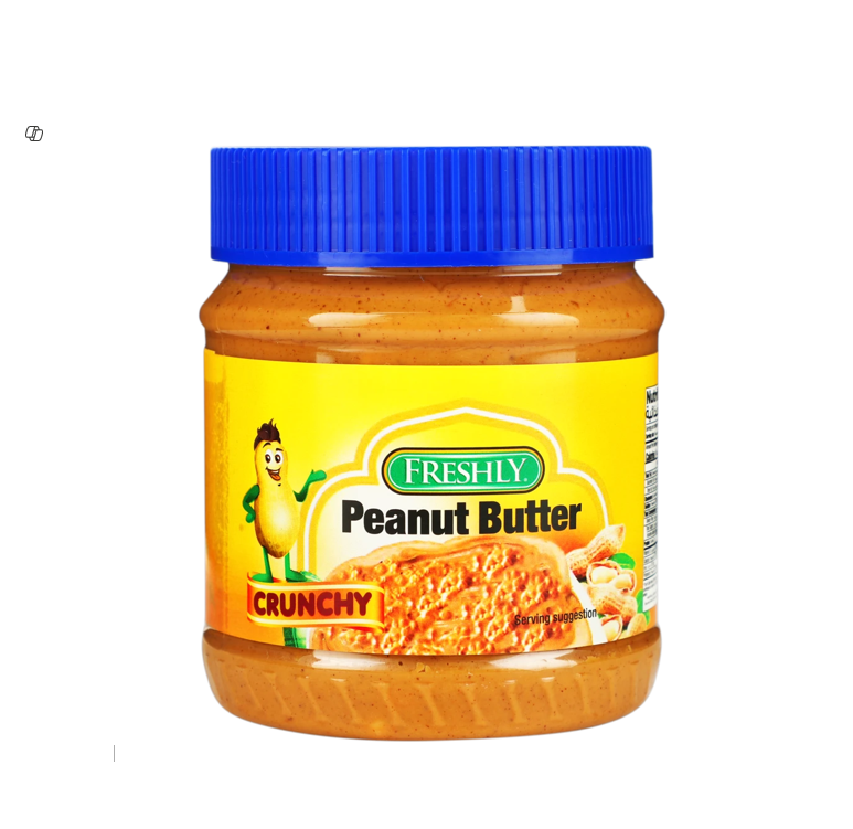Freshly Peanut Butter Crunchy 340gm
