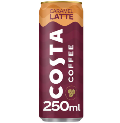 Costa Coffee Iced Caramel Latte