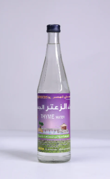 Aljaser Thyme Water Glass Bottle 565ml
