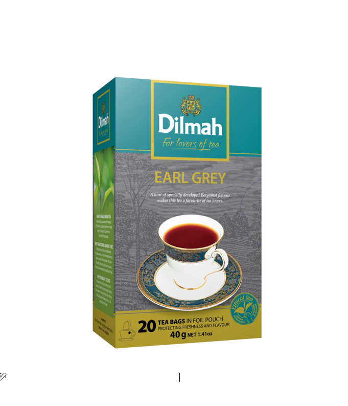 Dilmah Early Grey Tea Bags 20