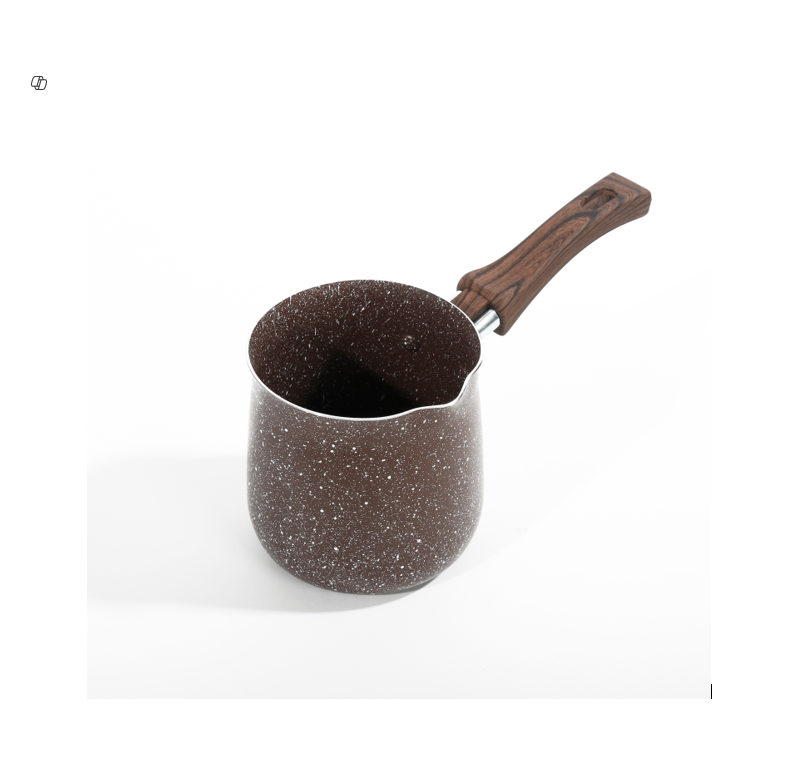 HOMEWAY MARBLE COATED COFFEE WARMER 10CM