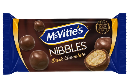 MCVITIES NIBBLES DARK CHOCOLATE 37GM