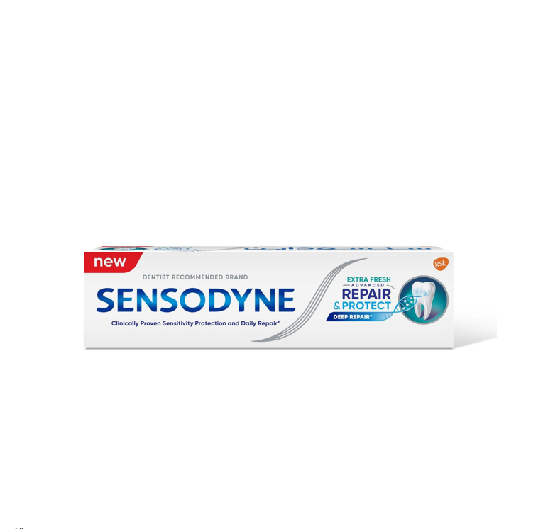 Sensodyne Advanced Repair & Protect Extra Fresh Toothpaste for Sensitive Teeth 75ML