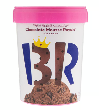 Baskin Robbins Chocolate Mousse Royale Ice Cream - vegetarian