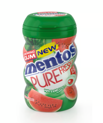 Mentos Pure Fresh Chewing Gum Watermelon Flavor - sugar free