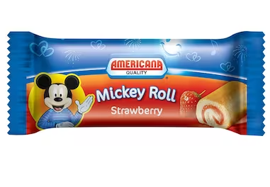 Americana Mickey Roll Strawberry Cake