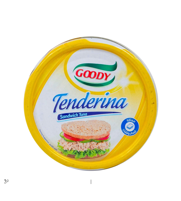 Goody Tenderina Tuna in Sunflower oil for Sandwiches 185g