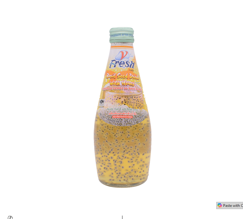 Pure Cool Long Life Honey Basil Seed Drink